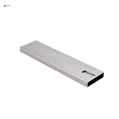 China RHS Modern Flat Tube AISI 316L Rectangular 10x50mm Grade Stainless Steel Welded Tube for sale