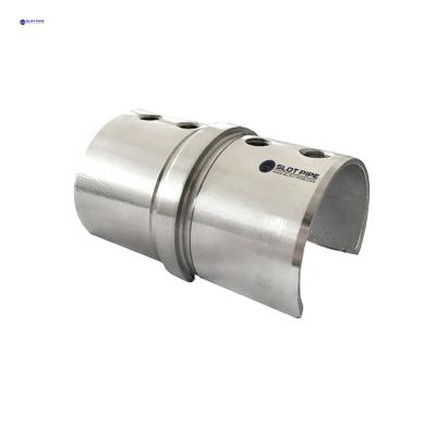 China Modern Round 42.4MMx24x24 Groove Tube 180 Degree Connector for sale