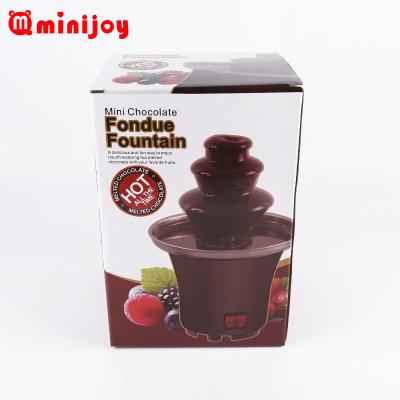 China Cheap Outdoor 4 Layers Sale Home Use Entertainment Chocolate Hot Fondue Fountain And Developing Machine for sale