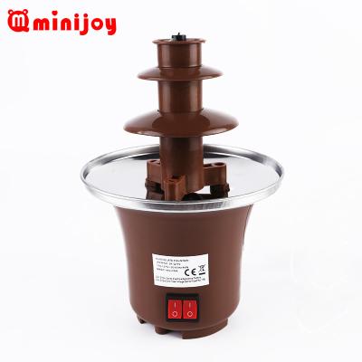 China Cheap household 4 layer chocolate fountain for party mini chocolate fountain for sale