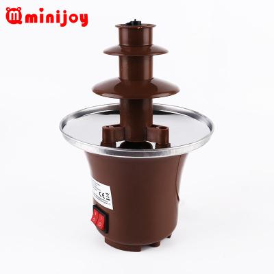 China New Design Household Mini Electric Hot Chocolate Crucible Fondue Fountain for sale