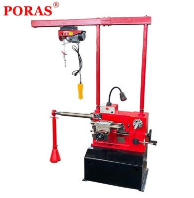 China Factory good quality PORAS machine repair shops disc drum brake lathe machine T8465 directly on the car for sale