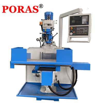 China Used Factory PORAS Milling Machine Turret Universal Type Milling Machine for sale