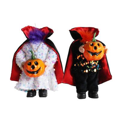 China Headless Halloween Decor Halloween Pumpkin Doll Ghost Festival Doll Atmosphere Layout Props Decoration Supplies for sale