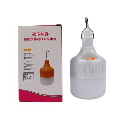 China Emergency Home And Outdoor Night Lighting 30 Watt Energy Saving Led Rechargeable Bulb for sale