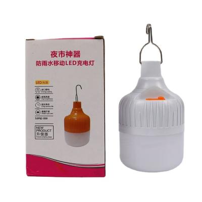 China Emergency Home And Outdoor Night Lighting Rechargeable Emergency Led Bulb Light Lamp for sale