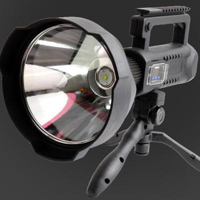 China ABS Heavy Duty Handheld Rechargeable Multifunctional Led Spotlight With Stand for sale