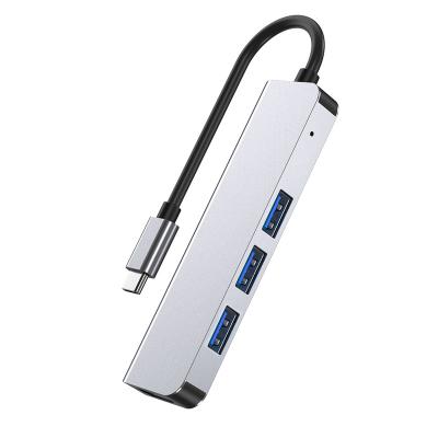 China ABS+Aluminum Alloy OEM Multifunction Custom Usb Type C Hub With Hd MI Usb3.0 PD Power Supply Charger Docking Station for sale