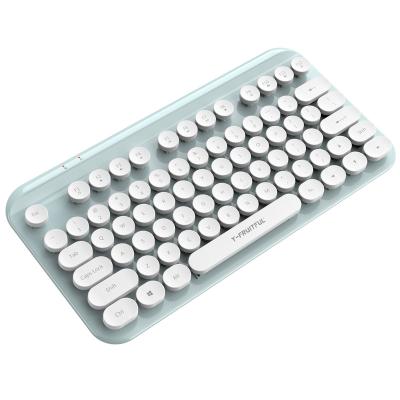 China ABS Plastic Pink Mechanic Mini Wireless Game Mechanical Keyboard China Manufacturer for sale