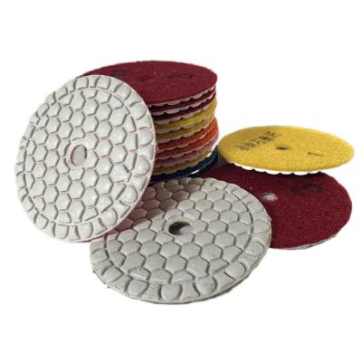 China Best 180mm Metal Concrete Polishing Polishing Pads For Concrete Stone for sale