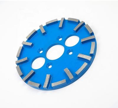 China 250mm Deburring Abrasives Tools Diamond Floor Grinding Disc /Grinding Plate for sale