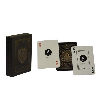 China Cambling Custom Edges Golden Crowns Playing Cards Poker With Superior Quality for sale