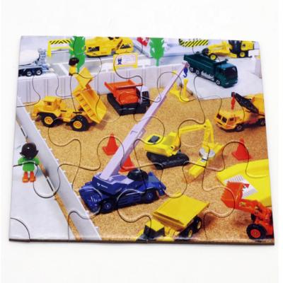 China 100% Eco-friendly Manufacturers Custom 100\500\1000 Pieces Personalized Educational Cardboard Puzzles Board Photo Puzzle For Kids Children for sale