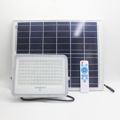 China 100 200 300 400 Watt LED Solar Remote Control Flood Light 100W 200W 300W 400W Outdoor Solar Flood Light for sale