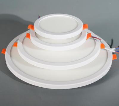 China Led Panel Light Ceiling 6W 8W 15W 20W Slim Recessed Mounted LED Panel Light for sale