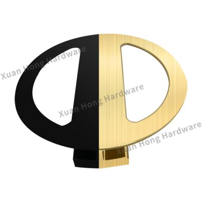 China Factory Supply Modern Brushed Black Nickel Gold Stainless Steel Furniture Pulls Sideboard Handles for sale