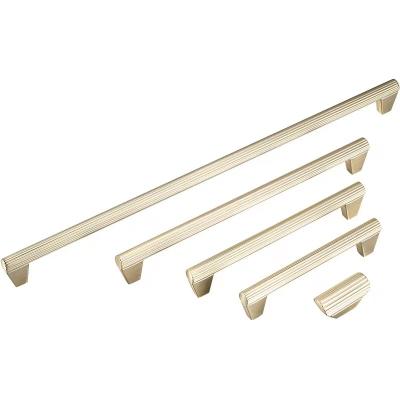 China Modern Alloy drawer handle new style cabinet gold handle for furniture hardware for sale