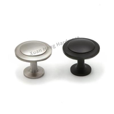 China Modern Matte Black Zinc Alloy Dresser Cabinet Knobs Drawer Knobs Handles Knobs For Dresser Drawers for sale