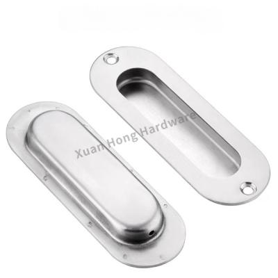 China Modern Fancy Recessed Hidden Pulls Stainless Steel Hardware Furniture Drawer Cabinet Door Handle for sale