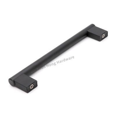 China Modern Minimalist Cabinet Wardrobe Drawer Small Recess Handle Modern Minimalist Surface Mounted Buckle Hand s/s Handle for sale