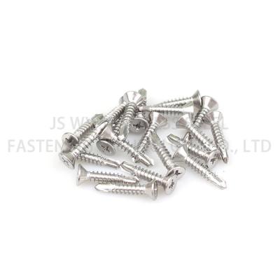 China Stainless Steel 410/304/316/A2/A4/CI/BIMETAL Most Selling Products DIN7504O Self Socket Drilling Flat Screw for sale