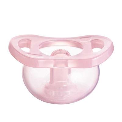 China BPA Free Soft Safety Silicone YDS Baby Pacifier Pink Baby Teething Toys for sale