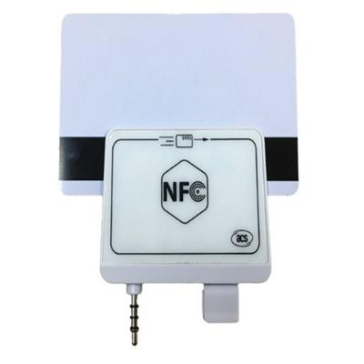 Κίνα Φορητός αναγνώστης καρτών NFC ακουστικός Jack, αναγνώστης ACR35 13,56 MHZ RFID προς πώληση