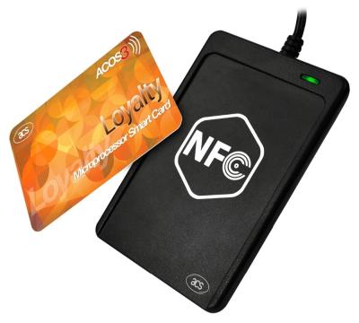 Κίνα Ο αναγνώστης ACR1251U RFID NFC, αποβουτυρωτής 510cm καρτών NFC διάβασε τη σειρά προς πώληση