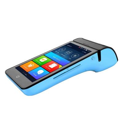 Κίνα P3 WLAN2.4G αρρενωπό EMV POS τελικό φορητό PBOC όλα σε μια χωρητική οθόνη αφής 5G προς πώληση