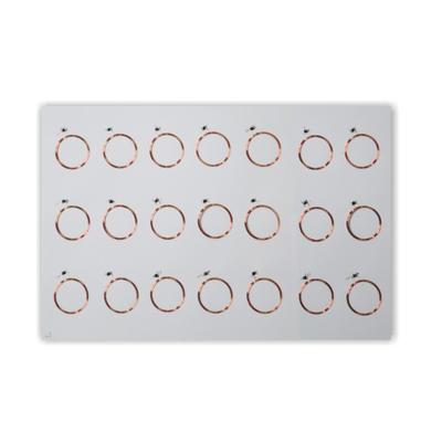 Κίνα Inlay 125khz έξυπνων καρτών EM4200 Rfid PVC άσπρο TK4100 προς πώληση