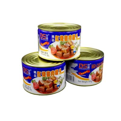 China 500g canned canned cooked pork for sale