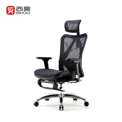 China SIHOO Office (Height) Adjustable Hot Selling Ergonomic Mesh M57 Swivel Executive Desk Chairs With Footrest for sale