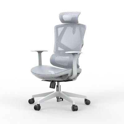 China Executive Office Mesh Ergonomic Chair With 3D Adjustable Headrest (Height) New Design High Adjustable Back Swivel for sale