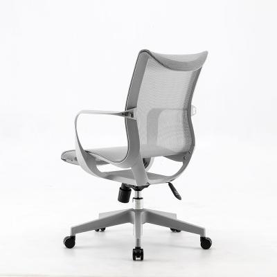 China Hot Selling Adjustable Commercial Ergonomic Comfortable Design Mid Back Computer Office Chair (Height) for sale