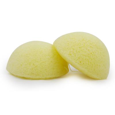 China Bebevisa Vegan Adult and Baby Half-Ball Shape Amazon Hot Sale Organic Konjac Sponge for Body and Face for sale