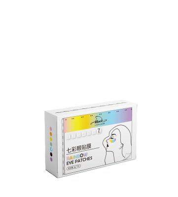 China Bebevisa Rainbow OEM Logo Clearing Anti agingc For One Week Wearing Eye Patches for sale