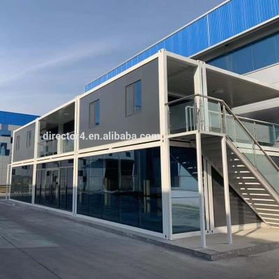 China Modular 20ft Flat Pack Prefabricated Living Container House for office, home, hotel, shop etc. for sale