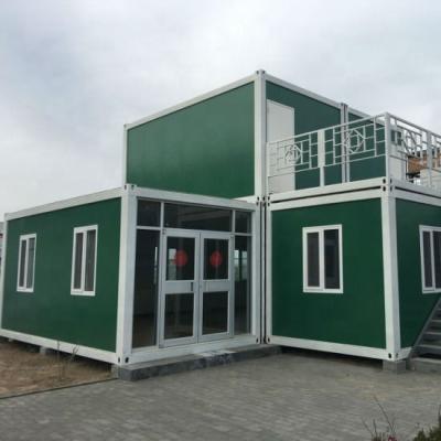 China 3 story prebuilt container house economical small prefab house for sale