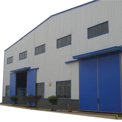 China Ready Made Modern Big Span Prefab Steel Structure Warehouse Metal Steel Structure Hangar zu verkaufen