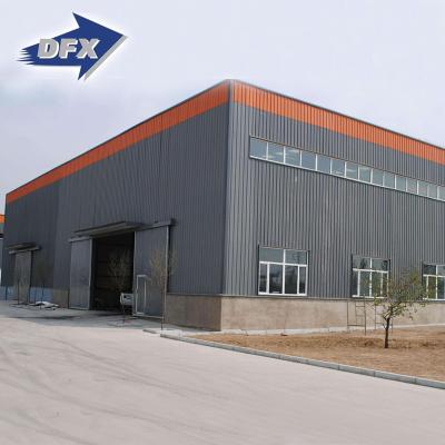 China Large Span Prefab Steel Structure Workshop Industrial Steel Structure Factory Building en venta