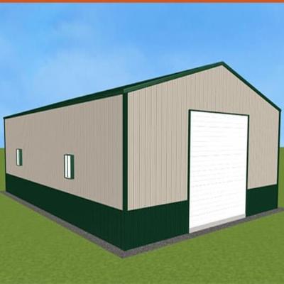 Cina Steel Structure Prefab Poultry House Prefab Garage Workshop in vendita