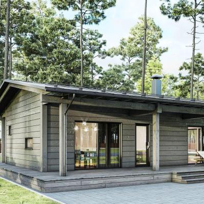 China Modern Standard Luxury Light Steel Villa Prefabricated Beautiful for sale