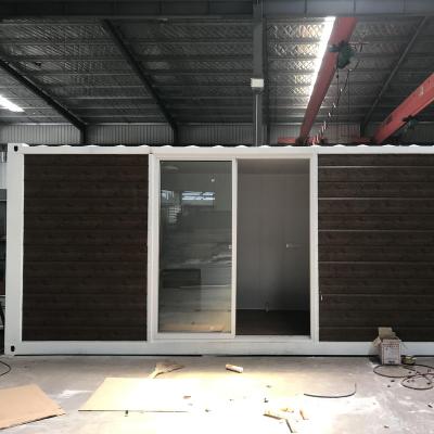 China low cost 2 bedroom prefab shop house container for sale for sale