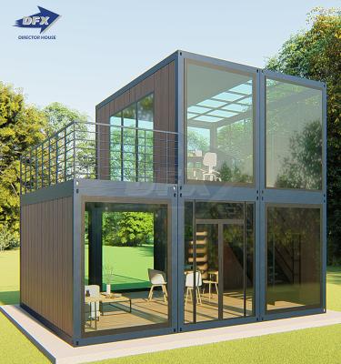 China Modern Luxury Storage Container Houses Prefabricated House Philippines for sale