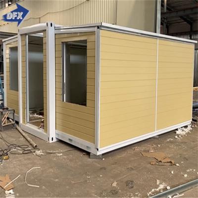 China Folding House Expandable Modular Home Prefab House Expandable Container House Home Office Contenedor Expansible for sale