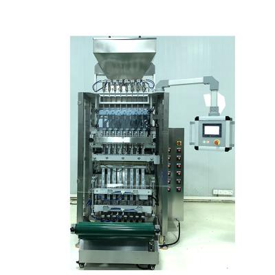 China Food Plastic Premade Bag Packing Packing Machine Suitable For 3 Sides Pouch Powder Multi-Lane Sealing Packing Machine for sale