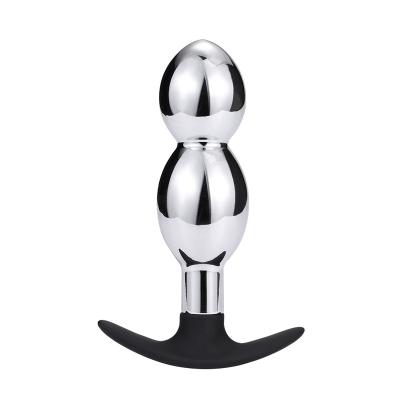 China Wholesale new manufacturers high quality new curved metal plug curved anal toy for sex game for sale