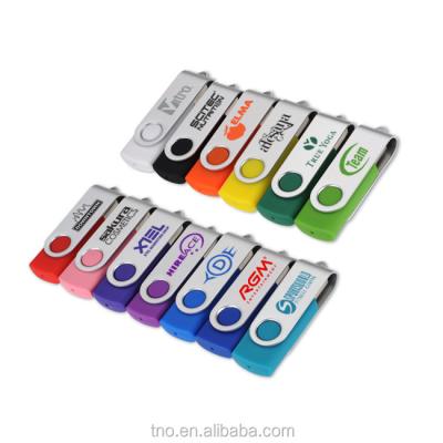 China Custom Promotional Cheap Promotional Swivel Twist Corporate Metal Logo USB Drive Key USB Flash Stick 1gb 2gb 4gb 8gb 16gb for sale