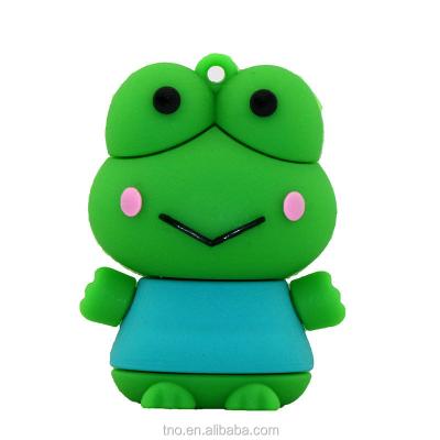 China Wholesale Frog Eyes PVC Cartoon USB Flash Drive 2GB 4GB 8GB 16GB 32GB 64GB Cartoon pendrive for sale