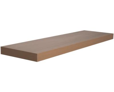 China Easy Assembly Hot Sale Wooden Floating Shelf With PVC for sale